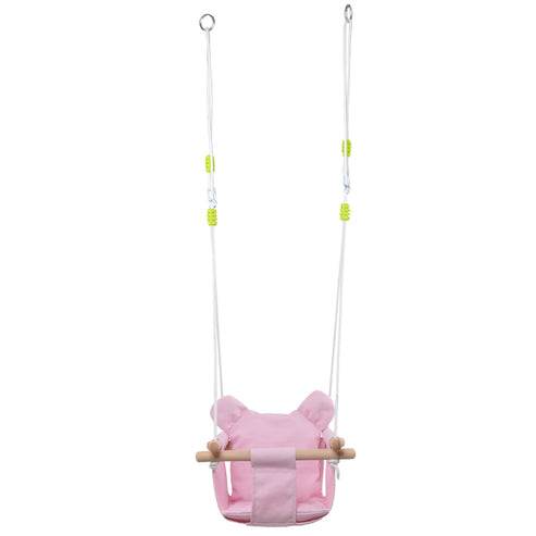 Hamaca Tela Rosa - playplaza.uy