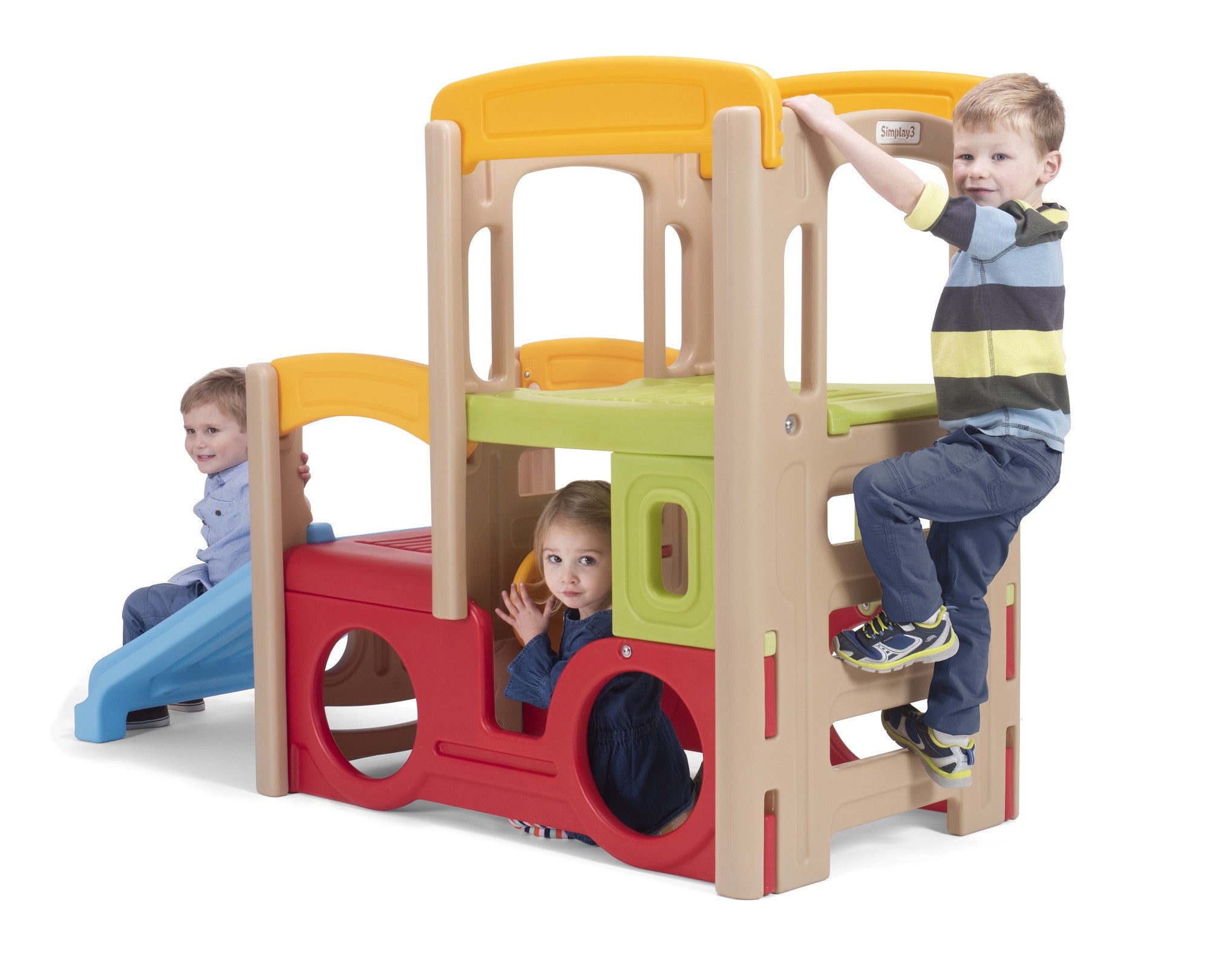 Escalador y Tobogan Explorador-Escaladores y Laberintos-SP21813R-Juegos de Patio-Play Plaza Uruguay