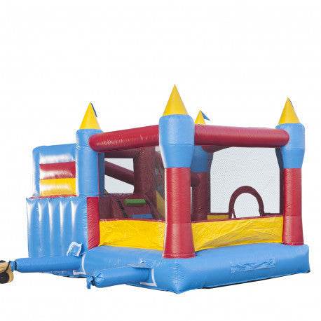 Inflable Castillo Tobogan 4x4 - playplaza.uy