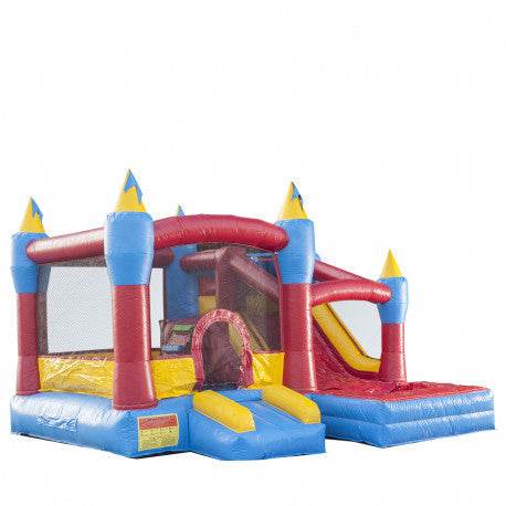 Inflable Castillo Tobogan 4x4 - playplaza.uy
