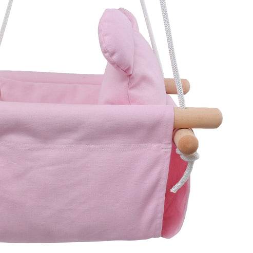 Hamaca Tela Rosa - playplaza.uy