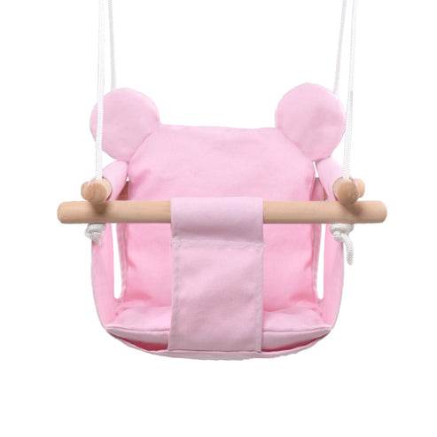 Hamaca Tela Rosa - playplaza.uy