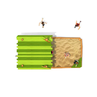Juego Madera Arenero - playplaza.uy