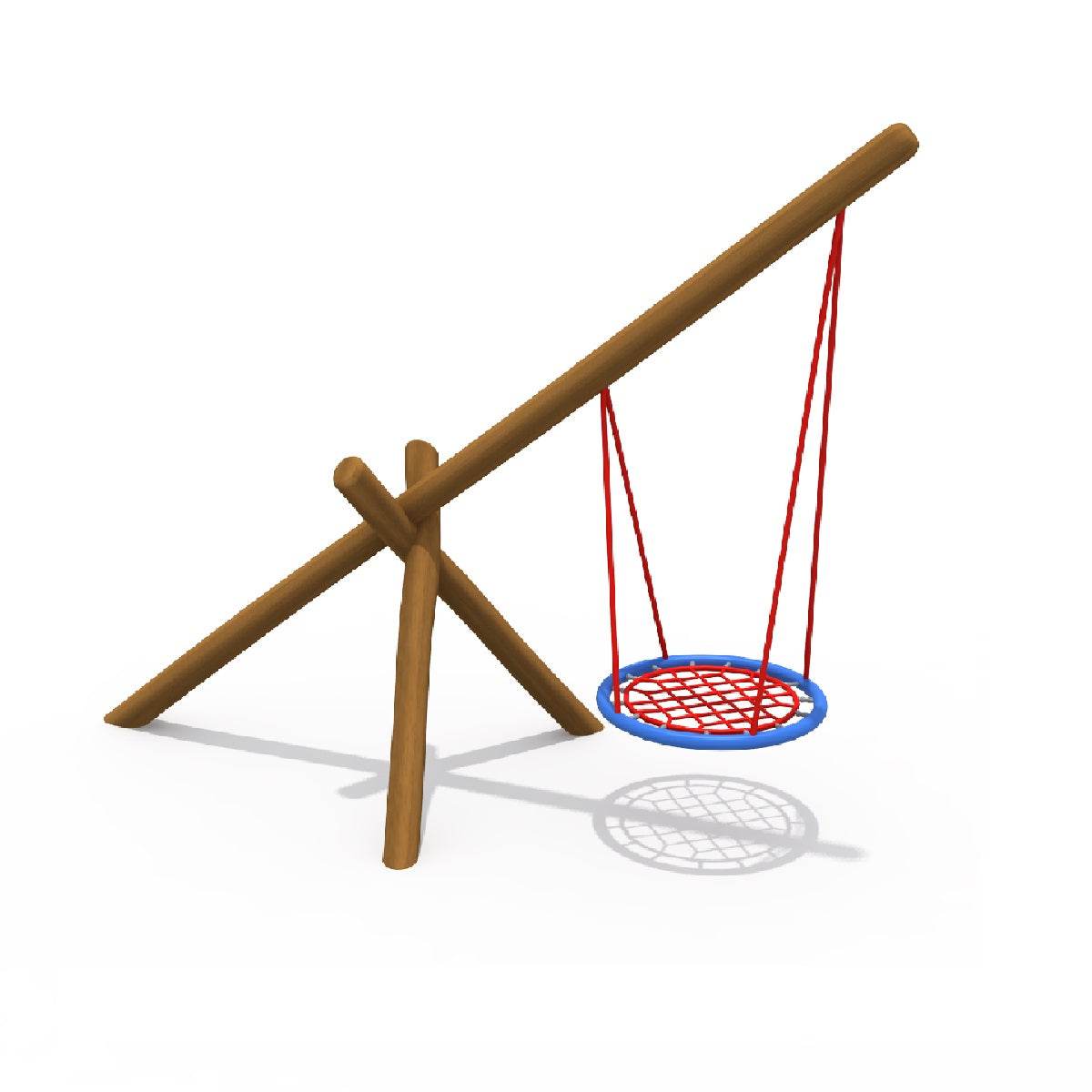 Juego Madera Bosque Columpio - playplaza.uy