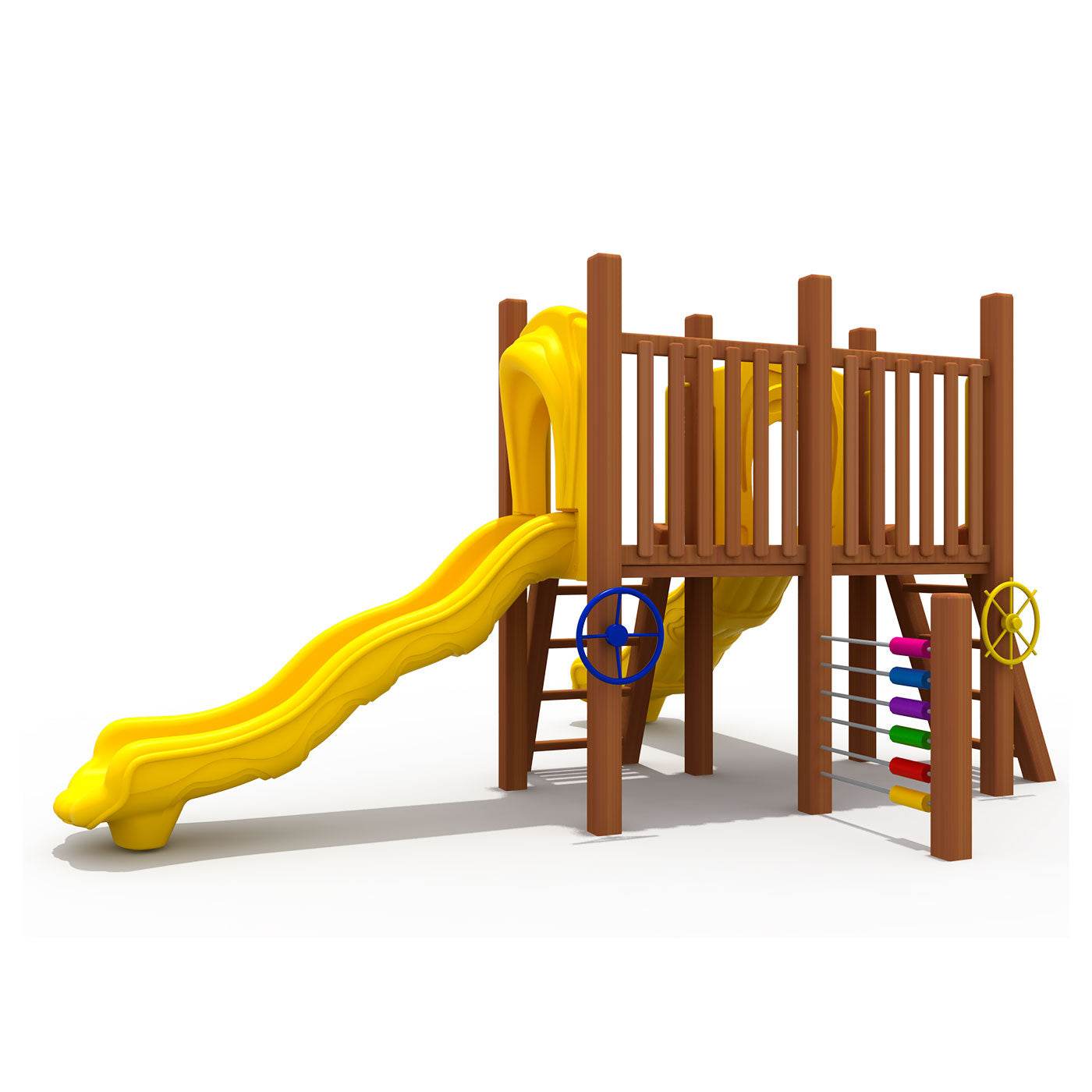 Juego Madera Plaza 02 - playplaza.uy