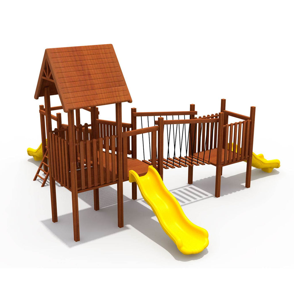 Juego Madera Plaza 06 - playplaza.uy