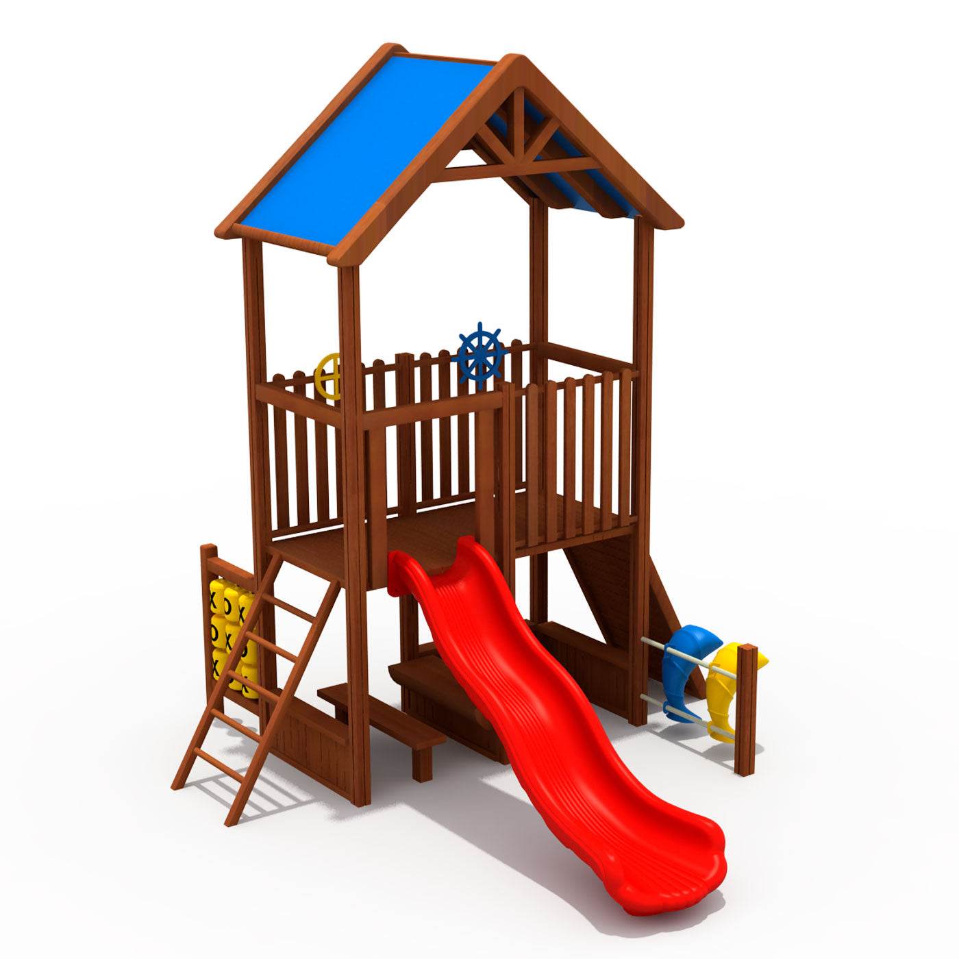 Juego Madera Plaza 07 - playplaza.uy