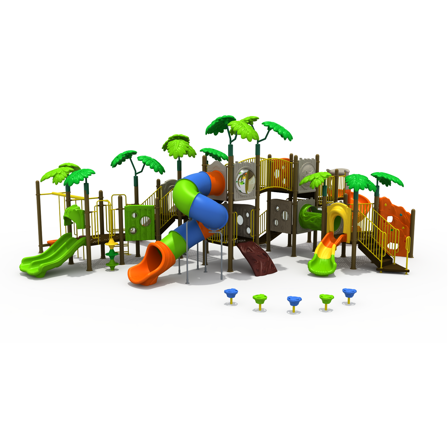 Juego Modular 52-Línea Selvática-HBFY52-Juegos Modulares-Play Plaza Uruguay