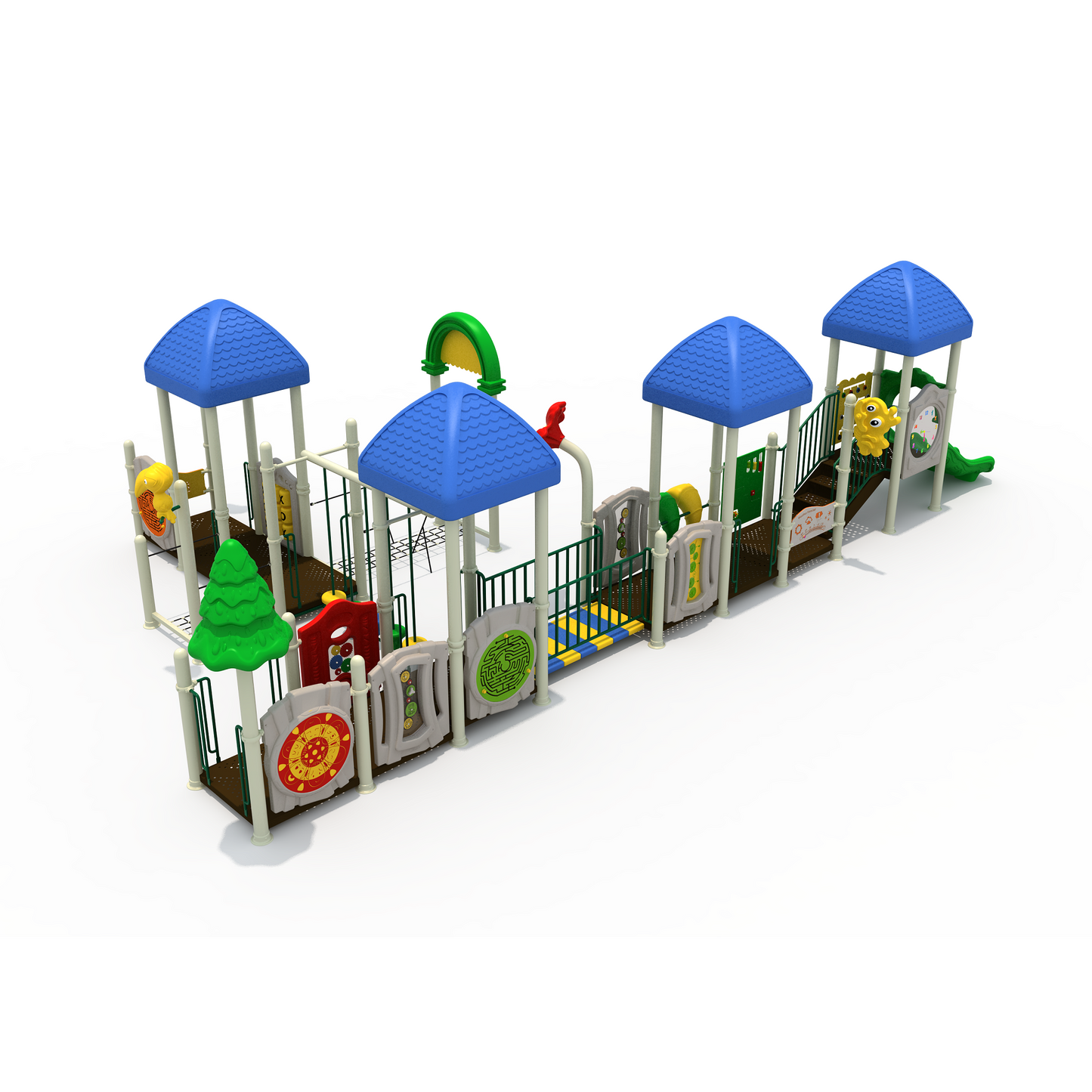 Juego Modular Inclusivo 03-Juego Modular Inclusivo-HBFYX03-Juegos Inclusivos, Juegos Modulares-Play Plaza Uruguay