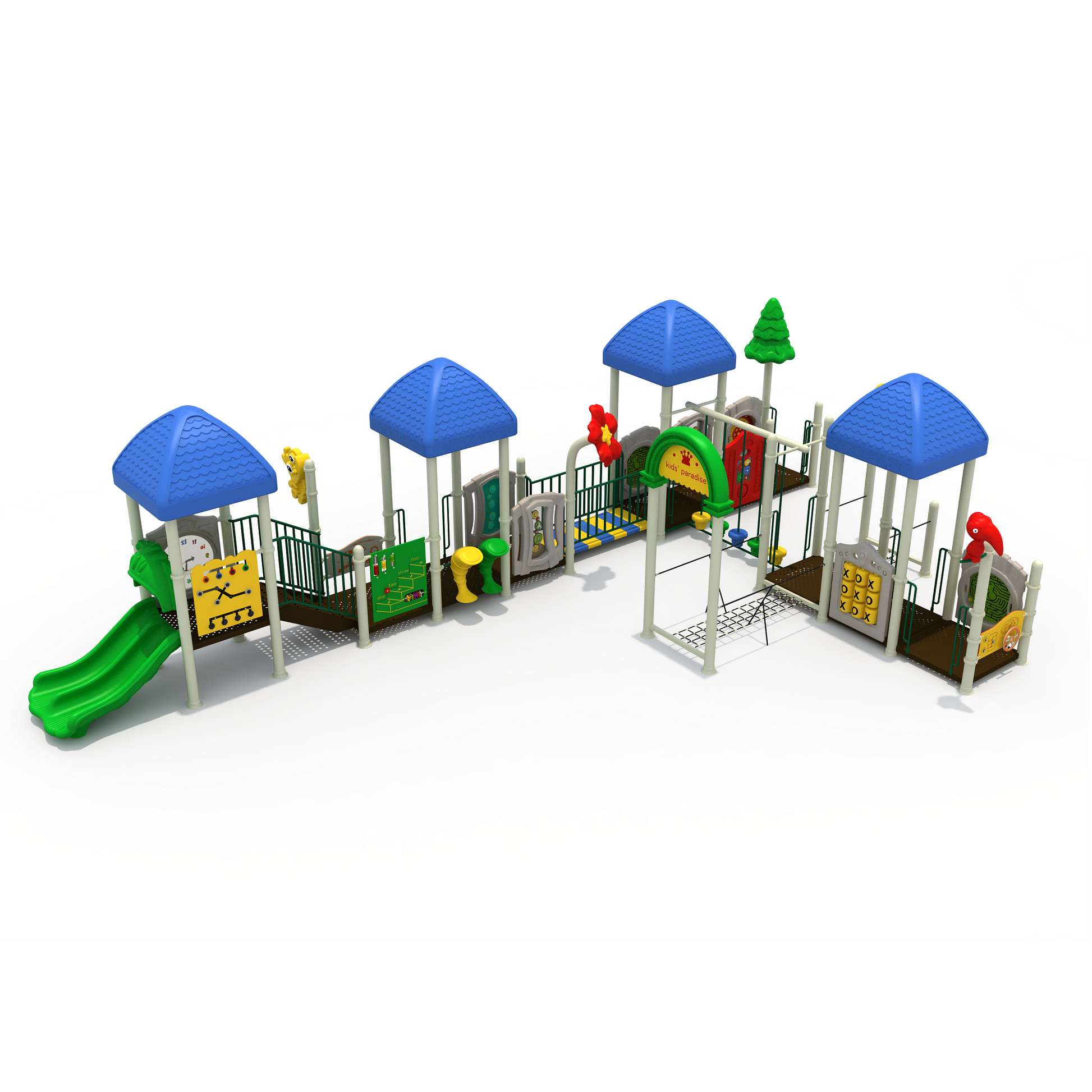 Juego Modular Inclusivo 03-Juego Modular Inclusivo-HBFYX03-Juegos Inclusivos, Juegos Modulares-Play Plaza Uruguay