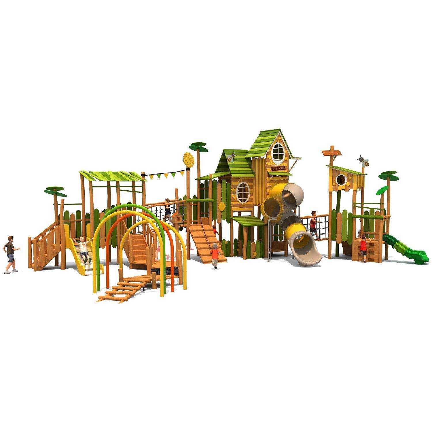 Juego Modular Madera 1541 - playplaza.uy